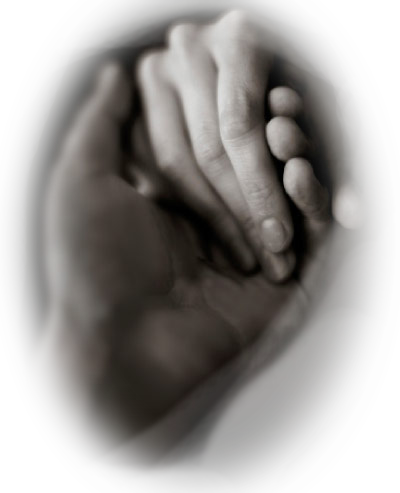 image of hands clasped