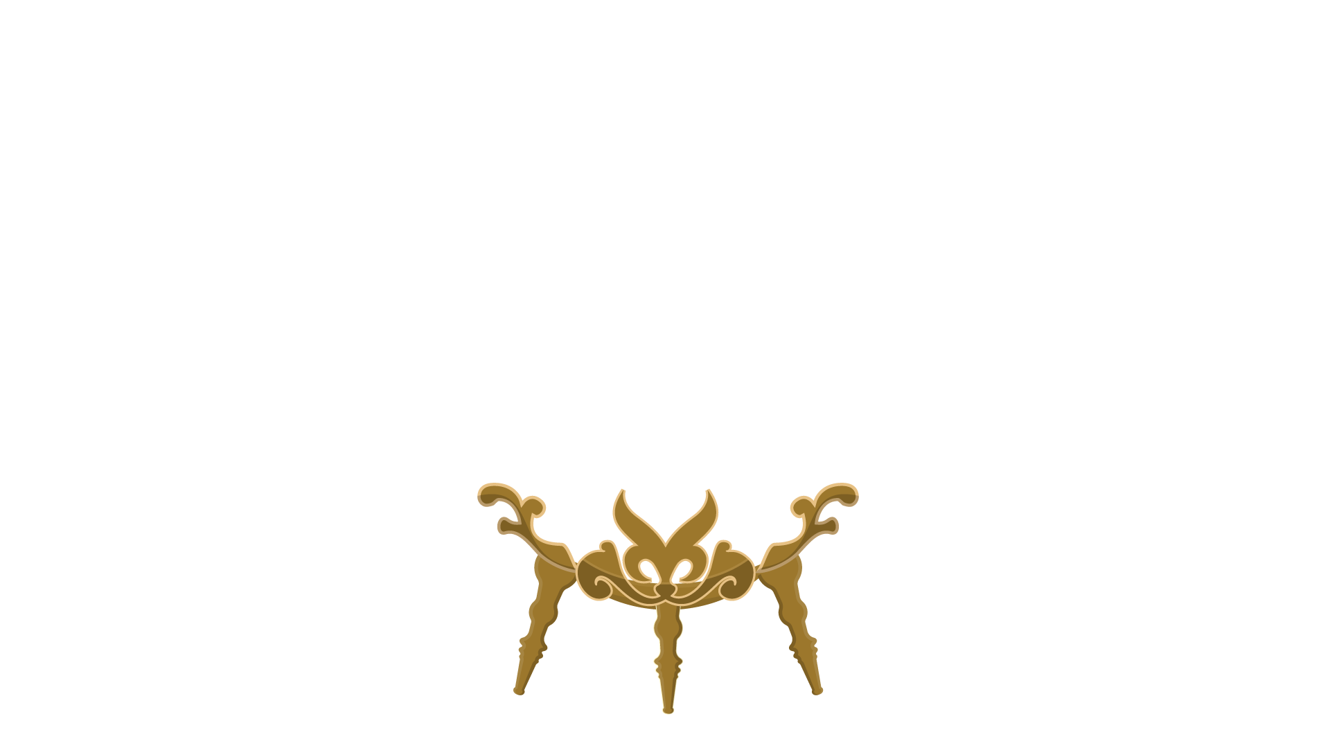 crystal ball's gold feet