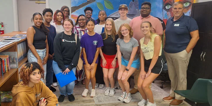group photo of our Youth Advisory Board